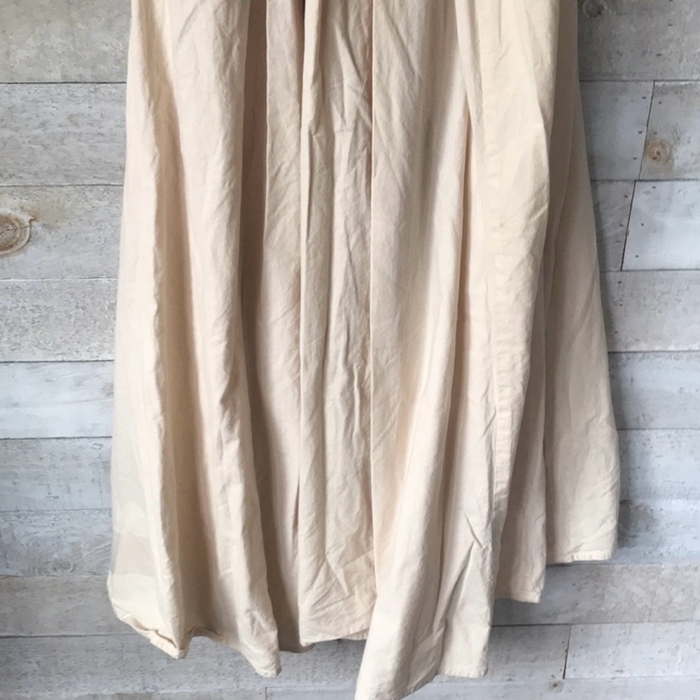 Scully 100% Cotton Long-Sleeve Maxi Prairie Day Dress Size Small - Picture 8 of 14